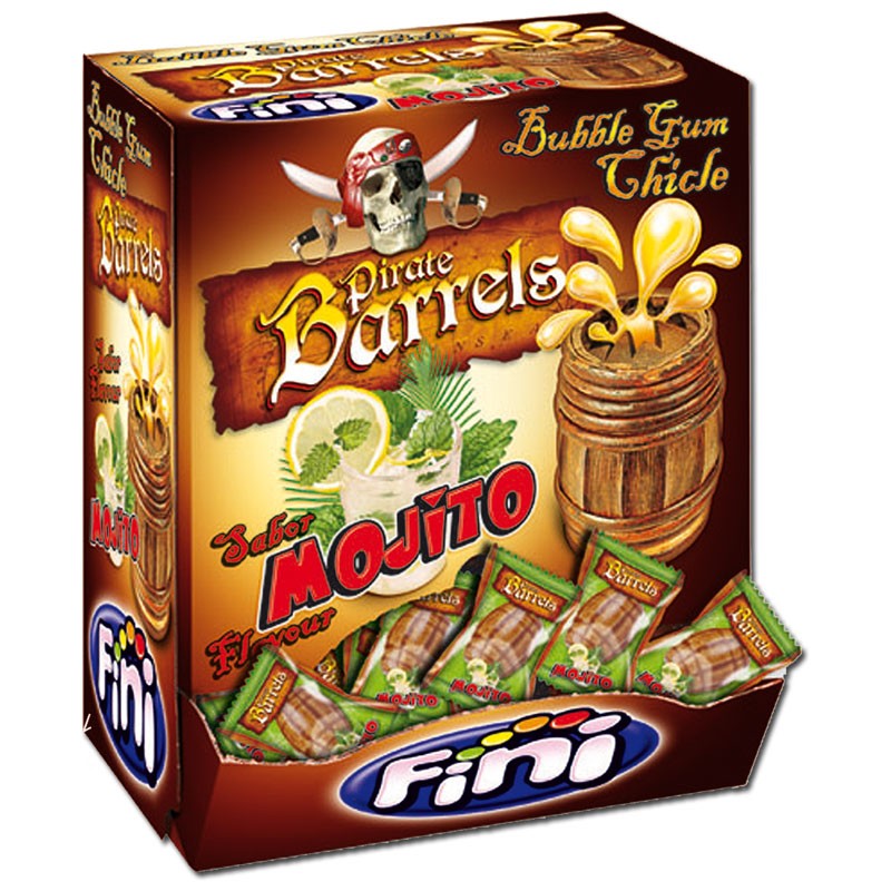 Fini Pirate Barrels Mojito Bubble Gum 5g