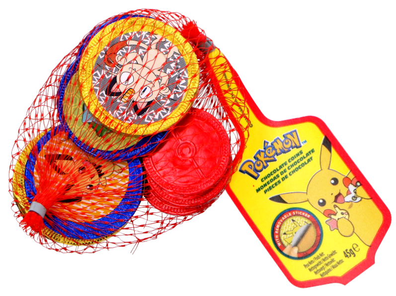Pokemon Chocolate Coins 45g
