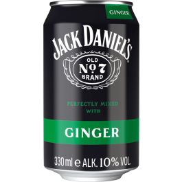 Jack Daniels Ginger Mixed 0,33l