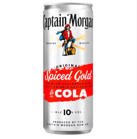 Captain Morgan Spiced Cola 0,25l