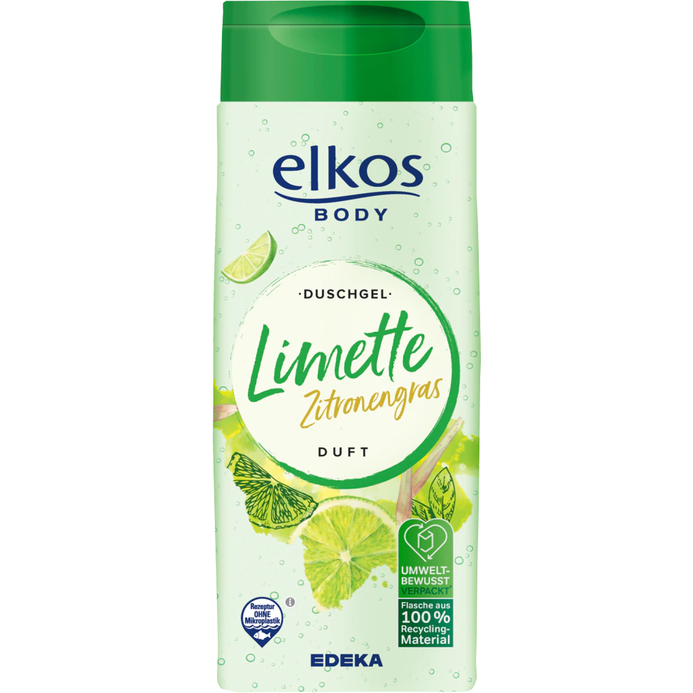 Elkos Body Dushgel Limette & Zitrone 300ml