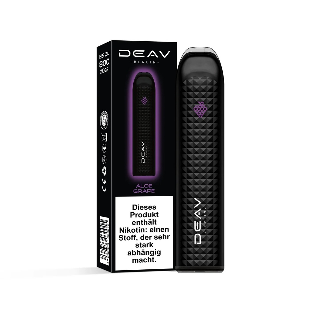 DEAV 800 Aloe Grape 2ml