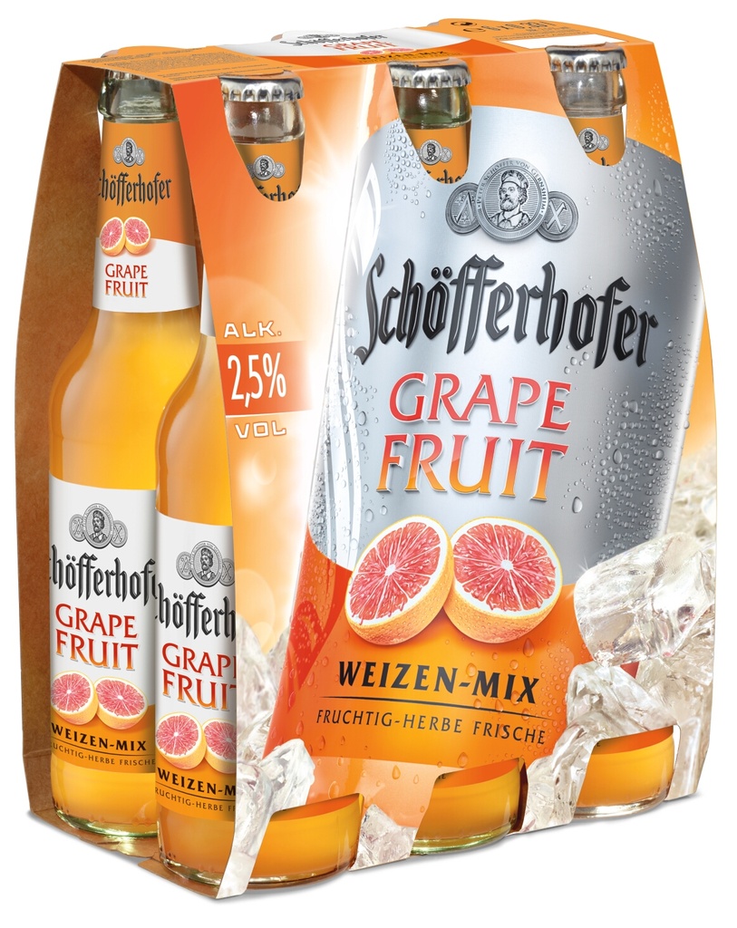 Schöfferhofer Grapefruit 6er 0,33l