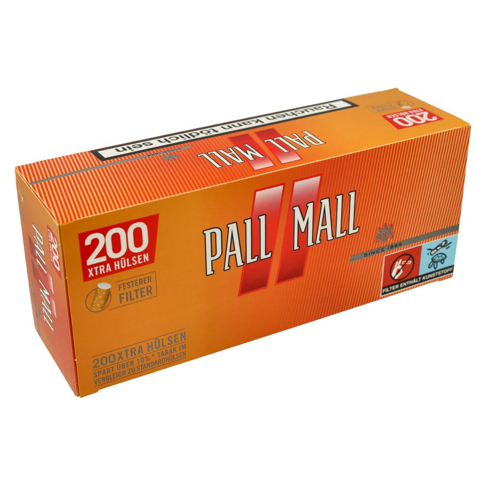 Pall Mall Rot Orange Hülsen