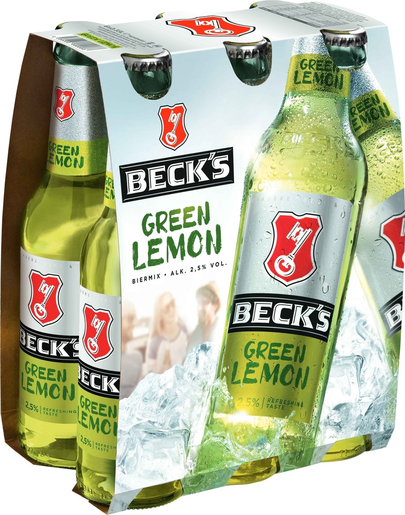 Becks Green Lemon 6er 0,33l