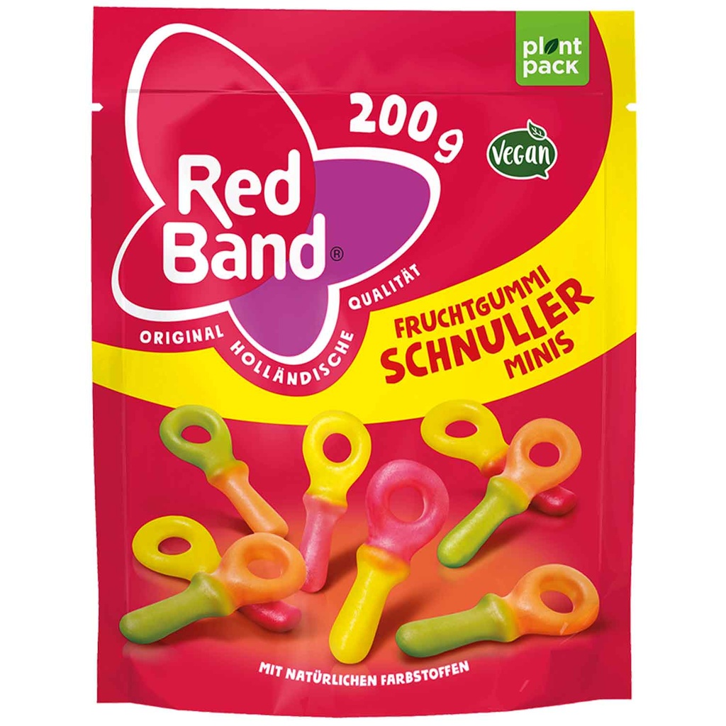 Red Band Fruchtgummi Schnuller Minis 200g