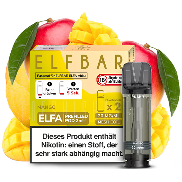 Elf Bar Elfa Mango Pod 2er