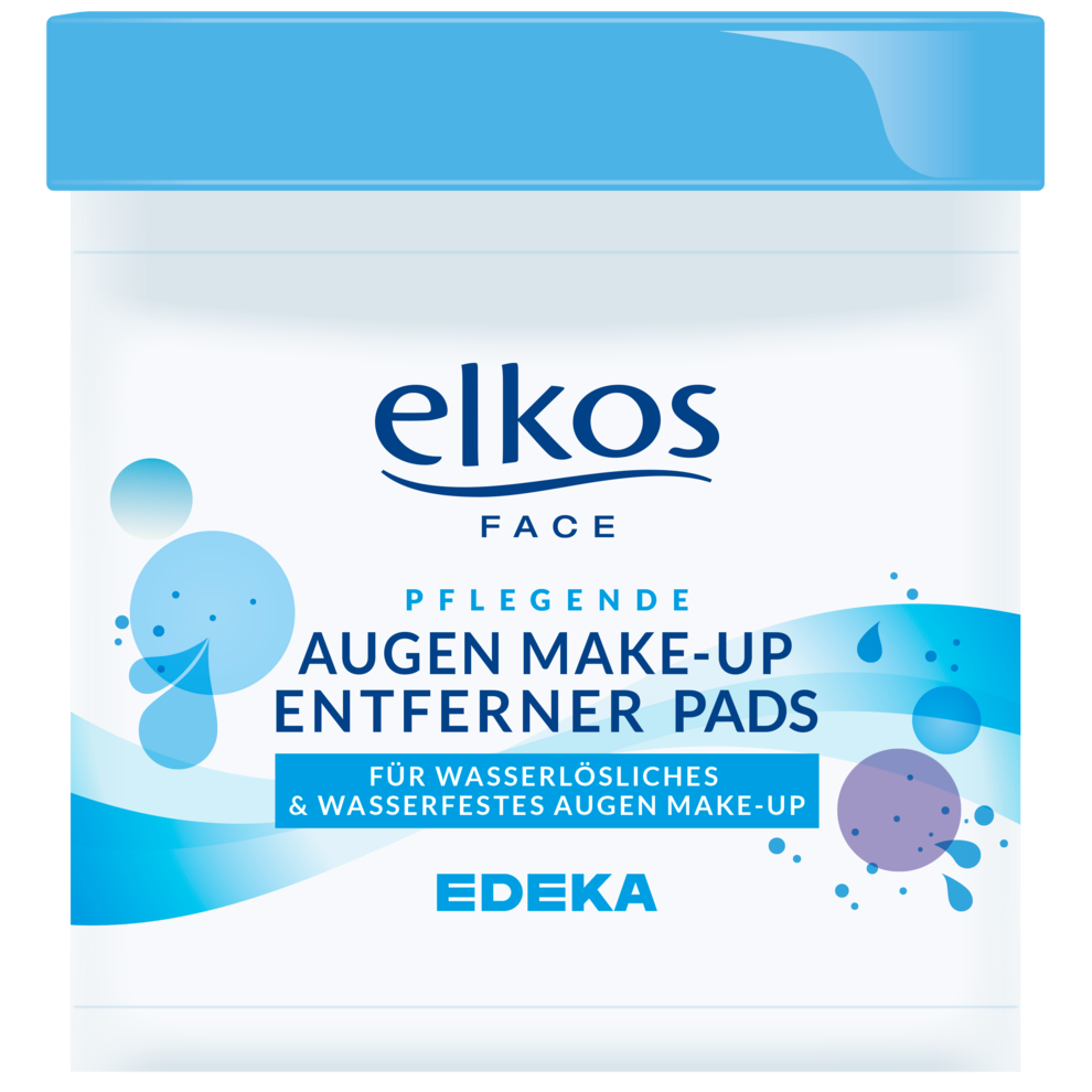 Elkos Augen Make-up Entferner Pads 100 Stück