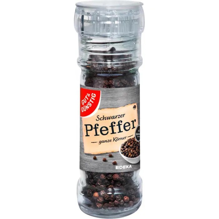 G&G Pfeffer Schwarz mit Mühle 50g