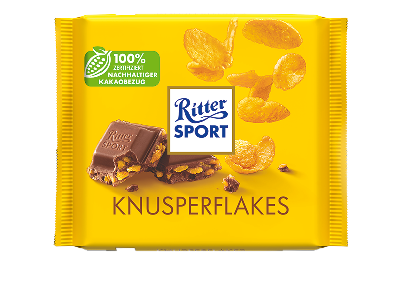 Ritter Sport Knusperflakes Schokolade 100g