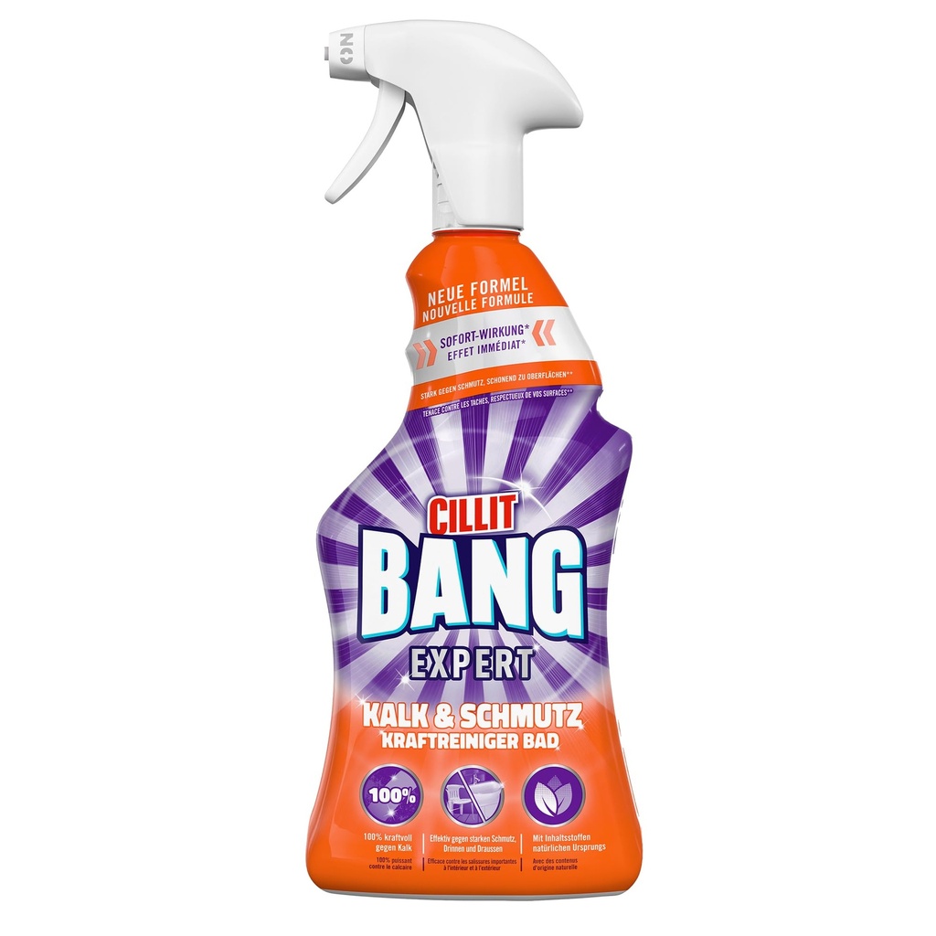 Cilit Bang Expert Kalk & Schutz Kraftreiniger Bad 750ml