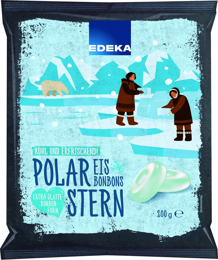 Edeka Polar Eis Bonbons 200g