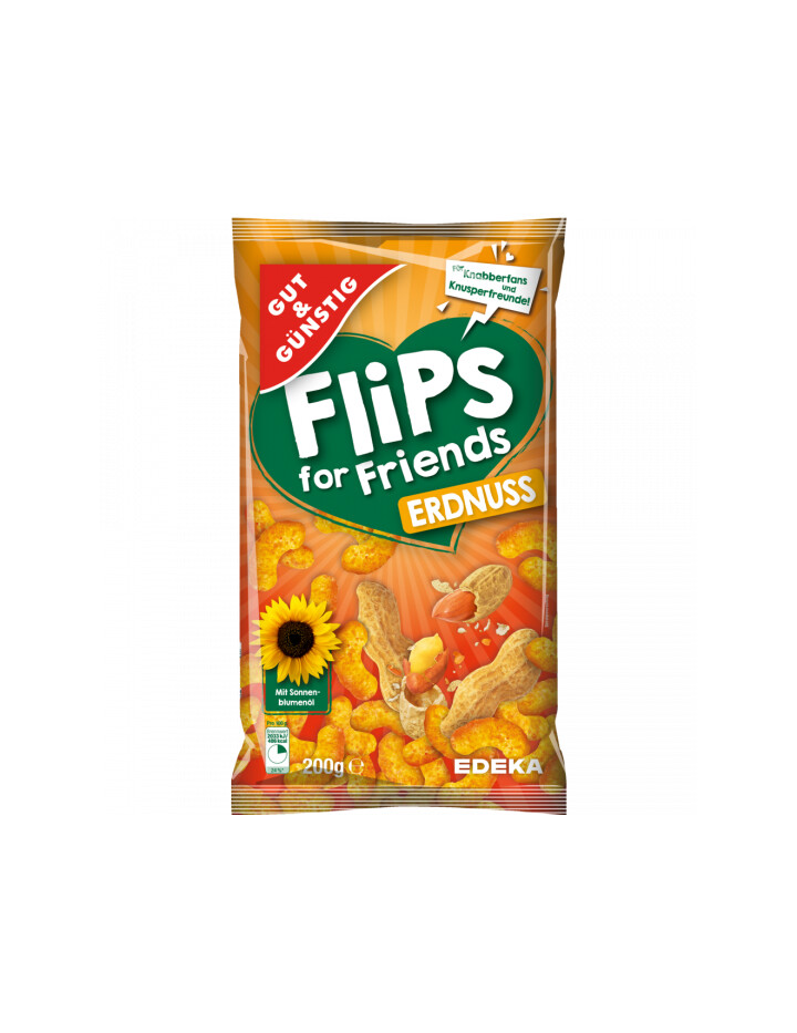 Gut & Günstig Erdnussflips 200g