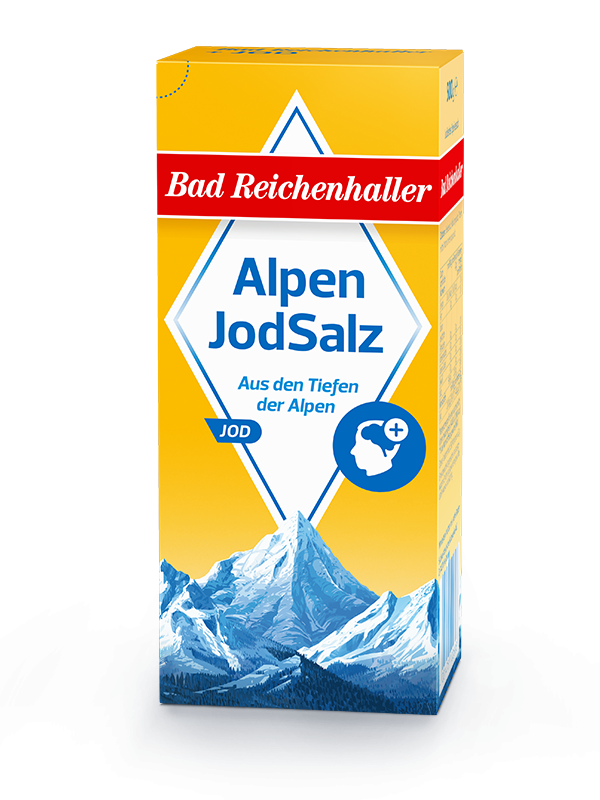 Bad Reichenhaller Alpenjodsalz 500g