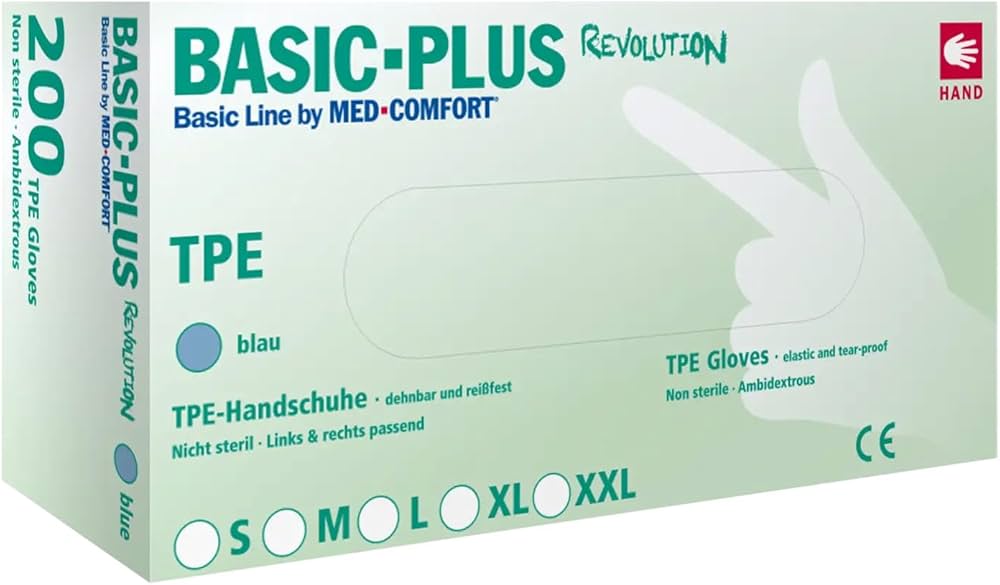 MED-C.TPE Handschuhe Basic Größe M 200 Stück