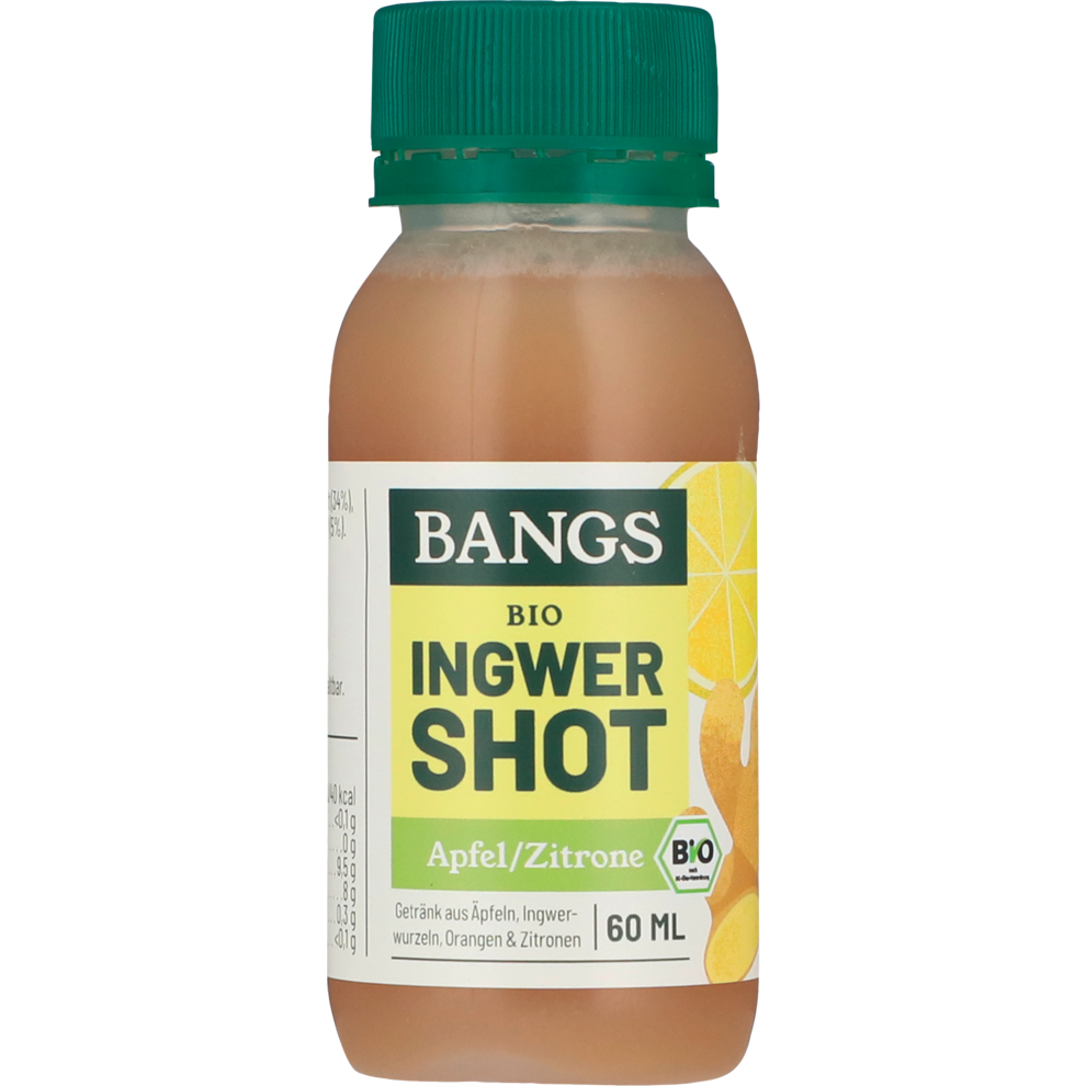 BIO Ingwer Shot Apfel Zitrone 60ml
