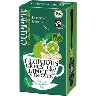 Grüner Tee Limette & Ingwer 35g