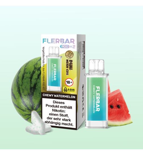 Flerbar Chewy Watermelon 2ml