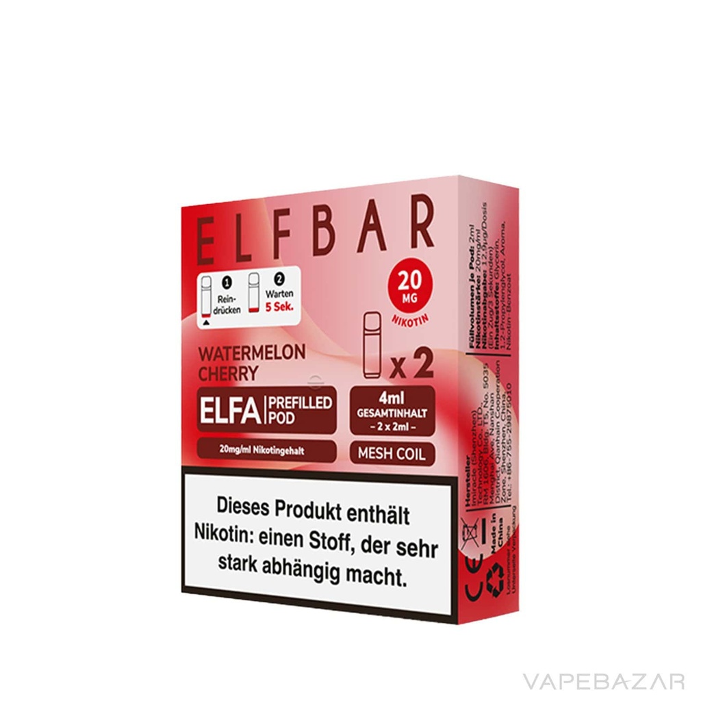 Elfbar Elfa Watermelon Cherry Pod 2er