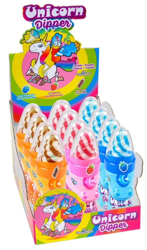 Unicorn Dipper Lollipop 50g