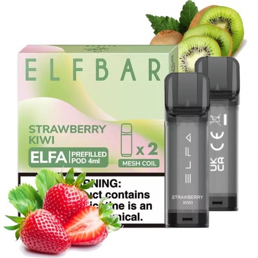 [P0004045] Elfbar Elfa Strawberry Kiwi Pod 2er
